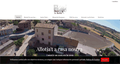 Desktop Screenshot of hostallasavina.com